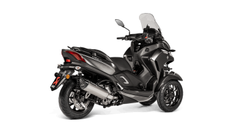 Akrapovic Slip-on Line RVS Einddemper met E-keur Yamaha Tricity 300 2020