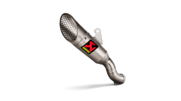 Akrapovic Slip-on Line Titanium Einddemper zonder E-keur Yamaha R3 2022 - 2025
