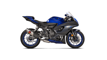 Akrapovic Racing Line Titanium Volledig Uitlaatsysteem zonder E-keur Yamaha R7 2021 - 2024