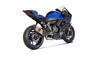 Akrapovic Racing Line Titanium Volledig Uitlaatsysteem zonder E-keur Yamaha R7 2021 - 2024