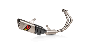 Akrapovic Racing Line Titanium Volledig Uitlaatsysteem zonder E-keur Yamaha R7 2021 - 2024
