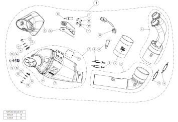 Akrapovic Racing Line Titanium Volledig Uitlaatsysteem met E-keur Yamaha Tracer 7 / GT 2020 > 2023