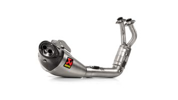 Akrapovic Racing Line Titanium Volledig Uitlaatsysteem met E-keur Yamaha MT-07 2021 - 2024