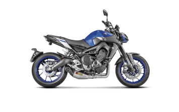 Akrapovic Racing Line Titanium Volledig Uitlaatsysteem met E-keur Yamaha MT-09 2014 > 2020