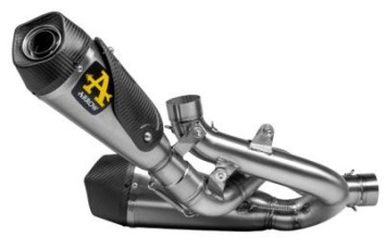 2x Arrow Titanium Works Einddempers zonder E-keur incl. RVS Linkpipes Ducati Panigale V4 2018 > 2024