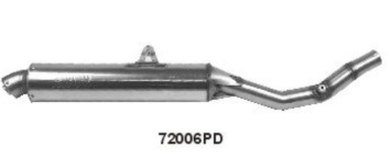 Arrow Paris Dakar Replica RVS Slip-on Einddemper zonder E-keur Honda XR 600 R 1991 - 1998