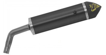 Arrow Maxi Race-Tech Aluminium Dark met Carbon Endcap Einddemper met E-keur Yamaha XT 1200 Z Super Tenere 2010 > 2020