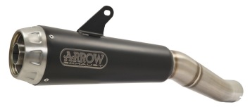 Arrow Pro-Race Nichrom Black Slip-on Einddemper met E-keur incl. Linkpipe 71729MI BMW F900XR 2020 > 2024