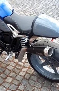 Arrow Pro-Race Nichrom Dark Slip-on Einddemper met E-keur BMW R Nine T Urban GS 2017 - 2020