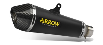 Arrow X-Kone Nichrom Dark Slip-on Einddemper met E-keur kawasaki Z900 A2 2019 - 2024