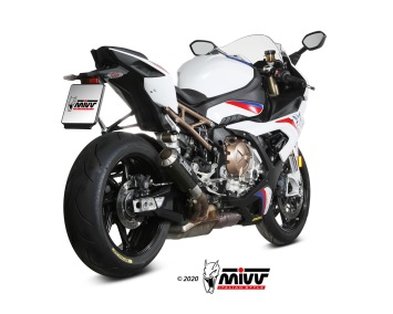 Mivv MK3 Carbon Einddemper met E-keur BMW S 1000 RR 2019 > 2023