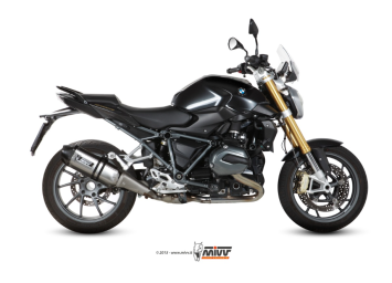 Mivv Speed Edge RVS Slip-on Einddemper met E-keur Euro3 en Euro4 BMW R 1200 R 2015 > 2018