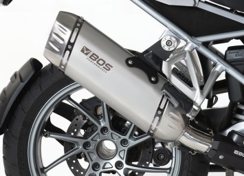 BOS Desert Fox RVS Matt Einddemper met E-keur BMW R 1200 GS / Adventure 2013 / 2016