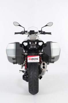 BOS Desert Fox RVS Matt Einddemper met E-keur BMW R 1200 R 2015 > 2016