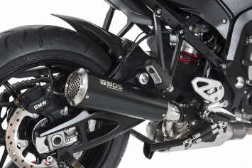 BOS SSEC RR Carbon Steel Einddemper met E-keur BMW S 1000 XR 2015 - 2019
