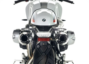 BOS SSEC GT (2-2) RVS Polished Einddemper Set met Euro4 Keuring BMW R nine T (alle Modellen) 2014 - 2020
