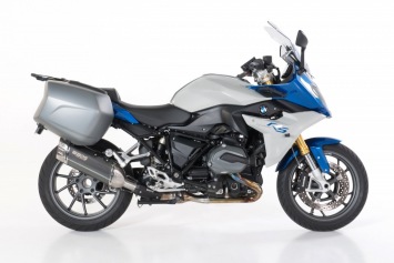BOS Desert Fox Carbon Steel Einddemper met Euro4 Keuring BMW R 1200 RS 2017 > 2018