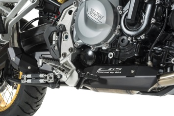 BOS Dunefox Black Edition Einddemper met E-keur BMW F 750 GS 2017- 2020