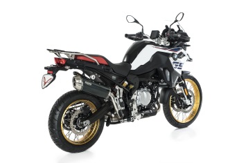 BOS Dunefox Carbon Steel Einddemper met E-keur BMW F 750 GS 2017 - 2020