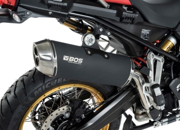 BOS Dunefox Black Edition Einddemper met E-keur BMW F 850 GS 2017 - 2020