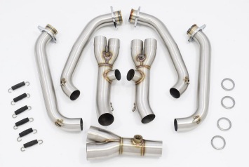 BWE RVS Decat Voorbochten Set Yamaha YZF-R6 2006 > 2025