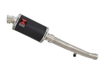 BWE RVS Black Ovaal 230mm Slip-On Einddemper zonder E-keur Honda CBR 600 F 2001 - 2007