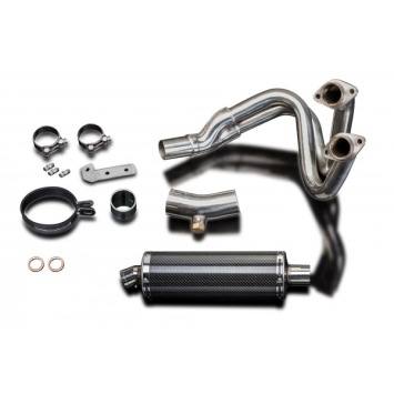 Delkevic volledig systeem Oval Carbon 350mm zonder E-keur - ER6N/F (2012-2016)