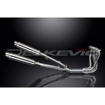 Delkevic volledig systeem Round RVS 350mm zonder e-keur - CBR1100XX BLACKBIRD (1996-2009)