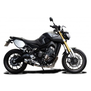Delkevic volledig systeem Round Carbon 200mm zonder e-keur - MT-09 Sport Tracker 2015-2019