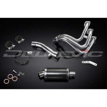 Delkevic volledig systeem Oval Carbon 225mm zonder e-keur - MT-09 Sport Tracker 2015-2019