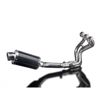 Delkevic volledig systeem Oval Carbon 225mm zonder e-keur - MT-09 Sport Tracker 2015-2019