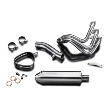 Delkevic volledig systeem Tri-Oval RVS 320mm zonder e-keur - MT-09 Sport Tracker 2015-2019