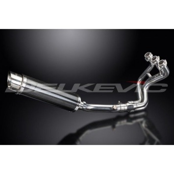 Delkevic volledig systeem Round Carbon 350mm zonder e-keur - MT-09 Sport Tracker 2015-2019