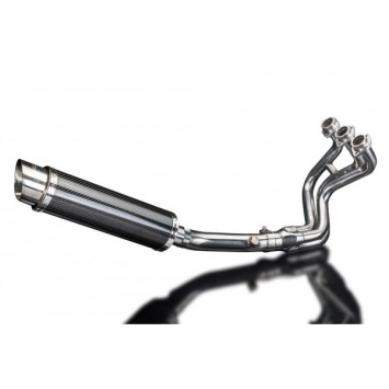 Delkevic volledig systeem Round Carbon 350mm zonder e-keur - MT-09 Sport Tracker 2015-2019