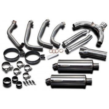 Delkevic volledig systeem Oval RVS 350mm zonder e-keur - CBR1100XX BLACKBIRD (1996-2009)