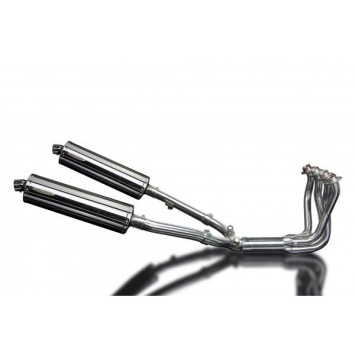 Delkevic volledig systeem Oval RVS 450mm zonder e-keur - CBR1100XX BLACKBIRD (1996-2009)