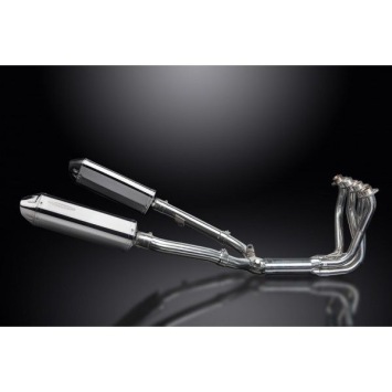 Delkevic volledig systeem Tri-Oval RVS 320mm zonder e-keur - CBR1100XX BLACKBIRD (1996-2009)