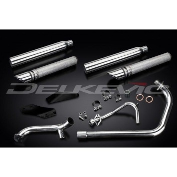 Delkevic volledig systeem Round RVS 550mm zonder e-keur - XV125/250S 1988-2017
