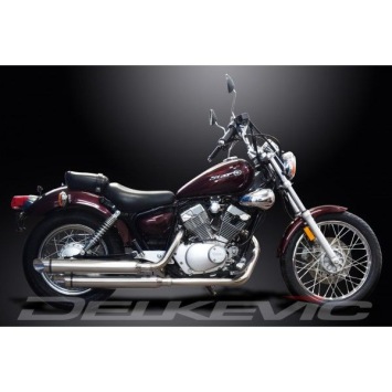 Delkevic volledig systeem Round RVS 550mm zonder e-keur - XV125/250S 1988-2017