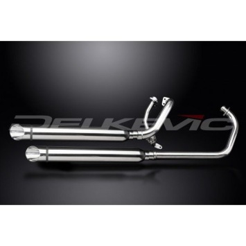 Delkevic volledig systeem Round RVS 550mm zonder e-keur - XV125/250S 1988-2017