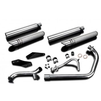 Delkevic volledig systeem Round RVS 550mm zonder e-keur - XV125/250S 1988-2017