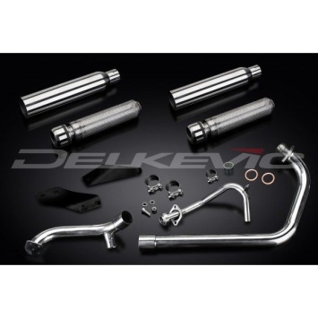 Delkevic volledig systeem Round RVS 410mm zonder e-keur - XV125/250S 1988-2017