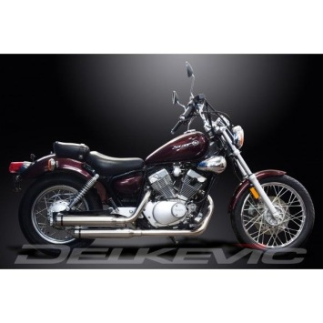 Delkevic volledig systeem Round RVS 410mm zonder e-keur - XV125/250S 1988-2017