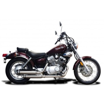 Delkevic volledig systeem Round RVS 410mm zonder e-keur - XV125/250S 1988-2017