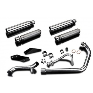 Delkevic volledig systeem Round RVS 410mm zonder e-keur - XV125/250S 1988-2017