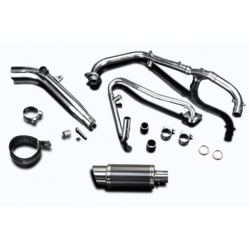 Delkevic volledig systeem Round Carbon 200mm - XL125V Varadero (2001-2014)