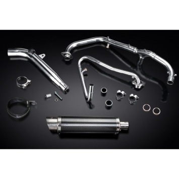 Delkevic volledig systeem Round Carbon 350mm zonder e-keur - XL125V Varadero (2001-2014)