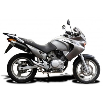 Delkevic volledig systeem Round Carbon 350mm zonder e-keur - XL125V Varadero (2001-2014)