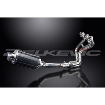 Delkevic volledig systeem Oval Carbon 225mm zonder e-keur - XSR900 (2016-2020)