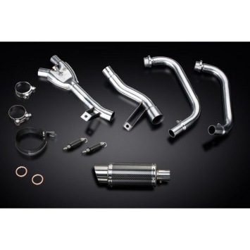 Delkevic volledig systeem Round Carbon 200mm zonder e-keur - GW250 Inazuma (2013-2018)